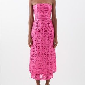 Emilia Wickstead Jasmine Strapless Floral Dress. Size 10 UK / 6 US. Brand New